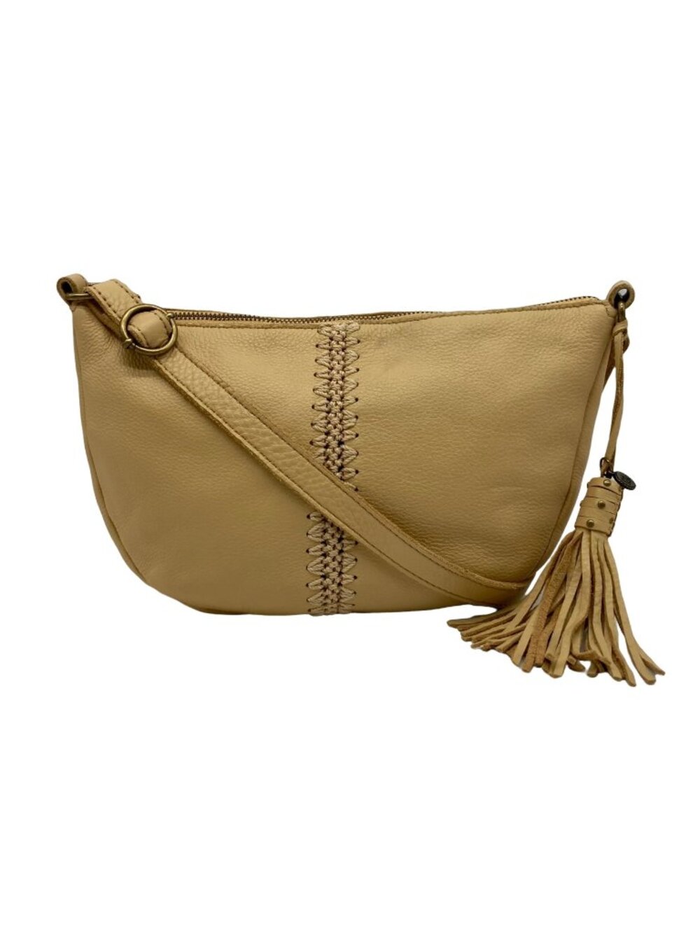 The Sak Silverlake Buttercup Leather Crescent Crossbody